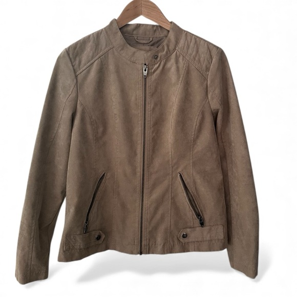 Classic Tan Pea Coat - Picture 1 of 3